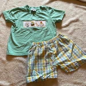 All my fav Easter things Smock Short Set